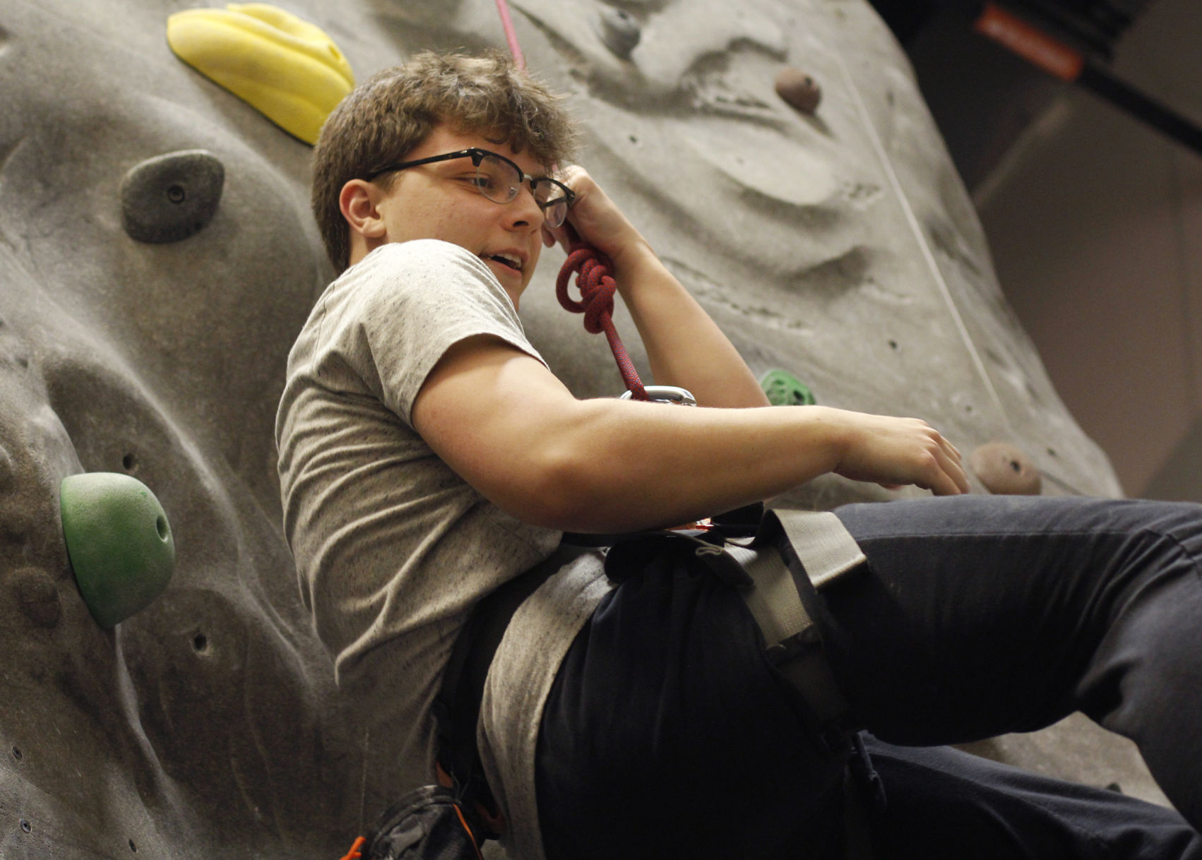 Rock climbing: the alternative exercise experience